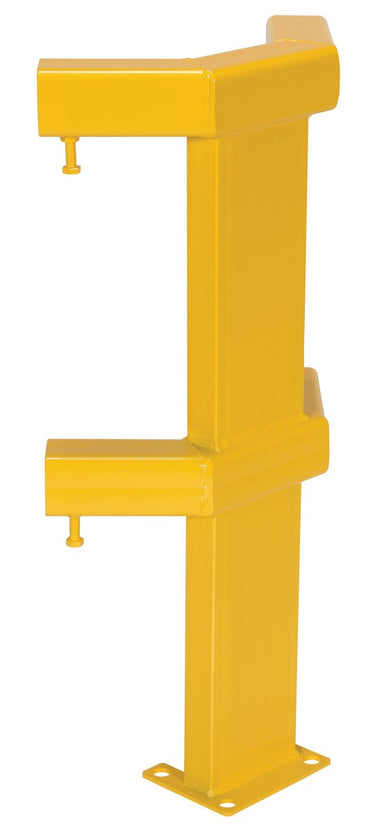 Modular Guard- Corner Post - Double Rail
